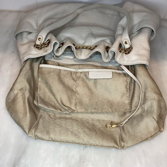 Michael Kors Jet Set Chain Ring Hobo Tote Shoulder Bag - Picture 14 of 15